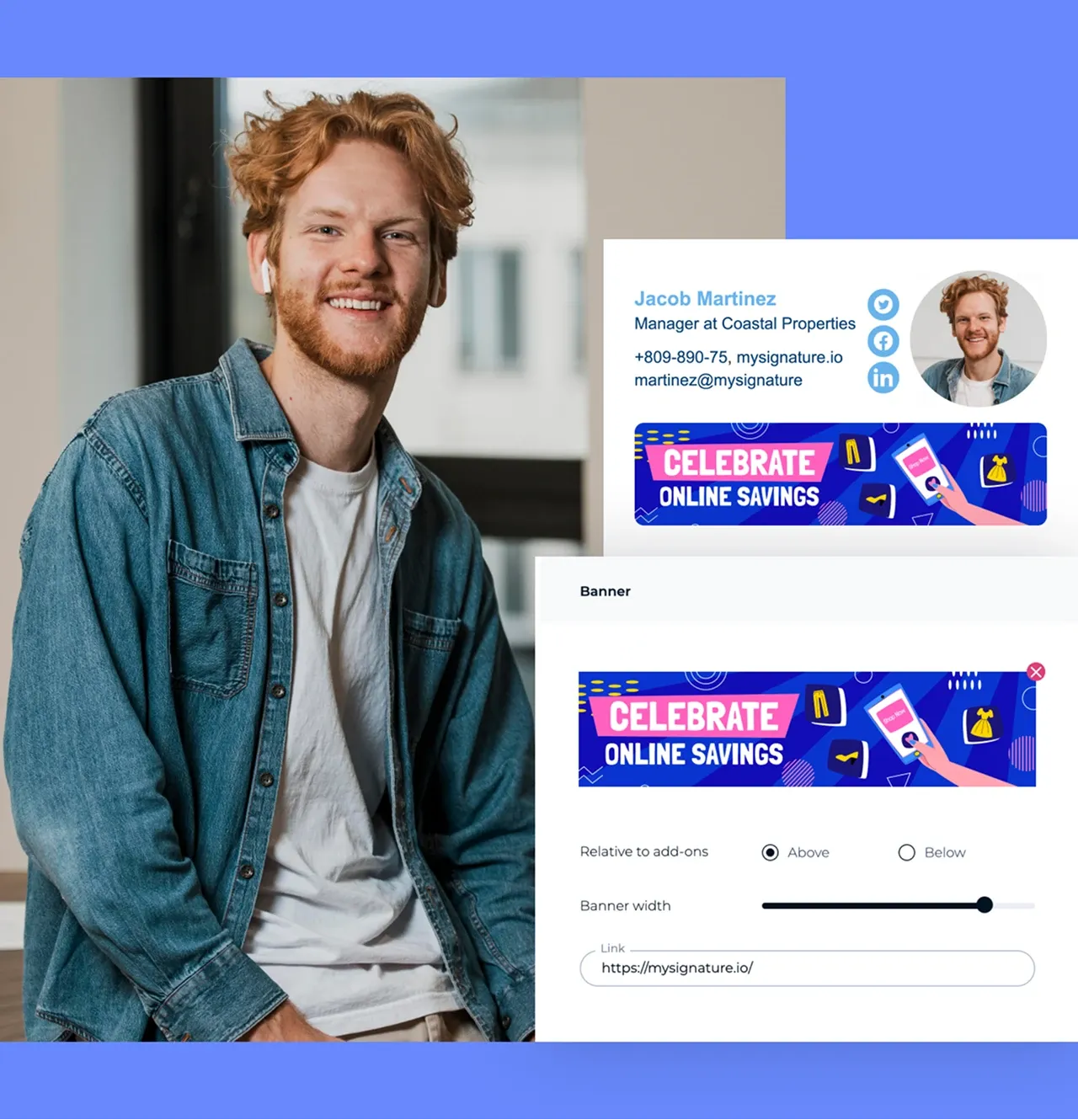 Tips for creating a Cyber Monday email signature banner