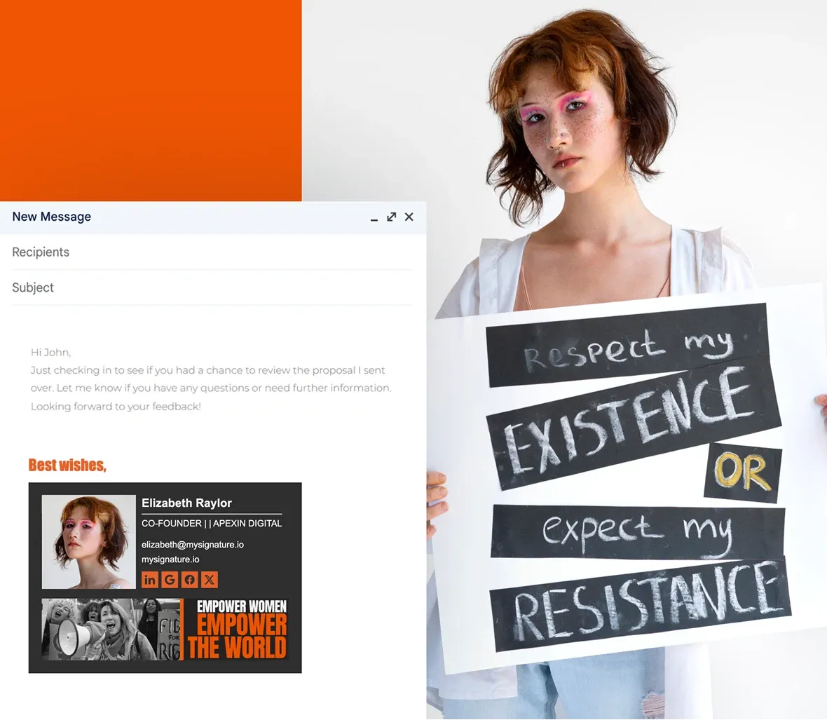 International Women’s Day Signature Banners