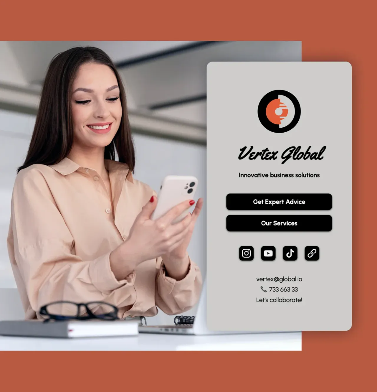 Crea tu página de link en bio