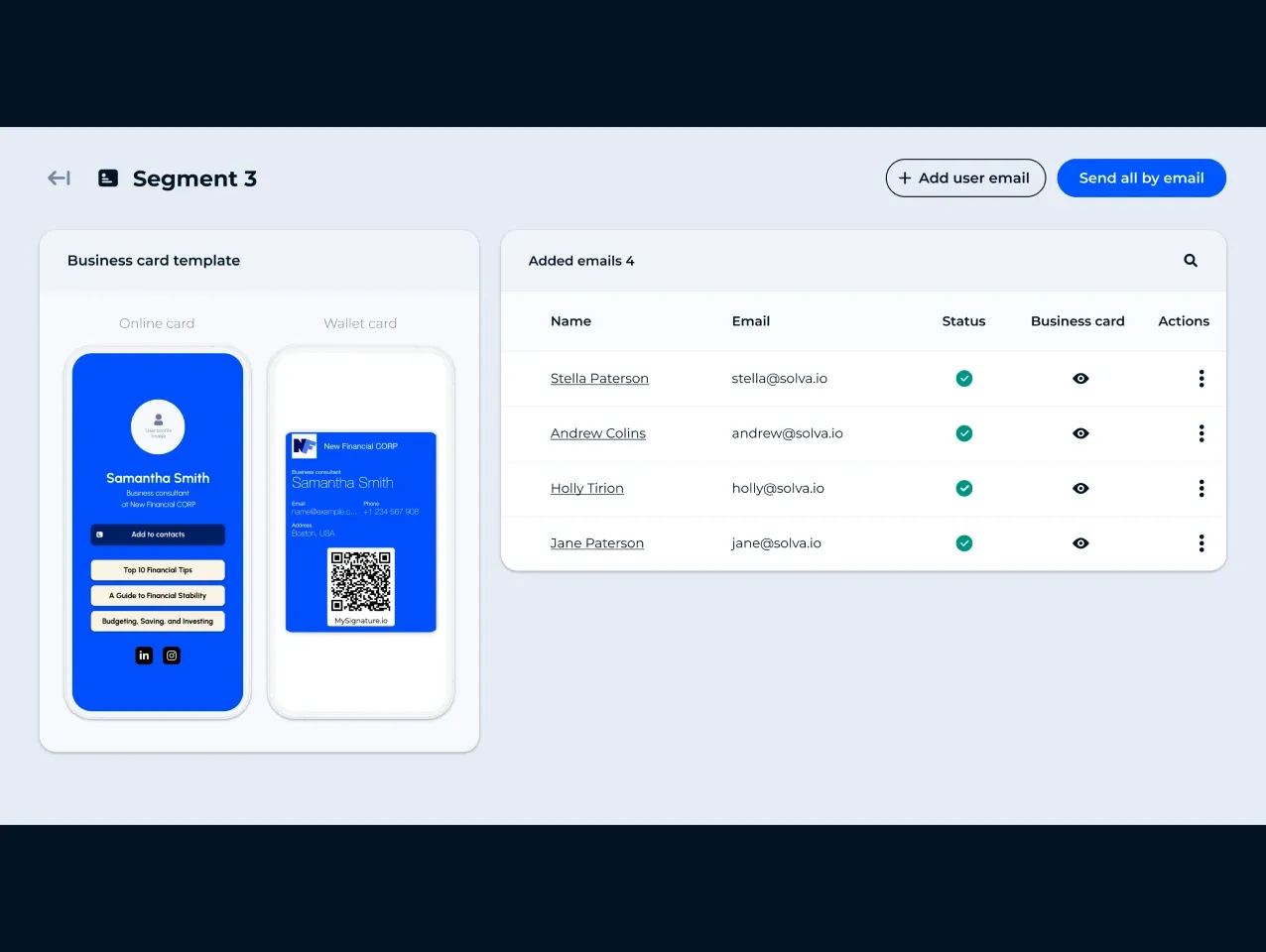 Manage everything from one dashboard