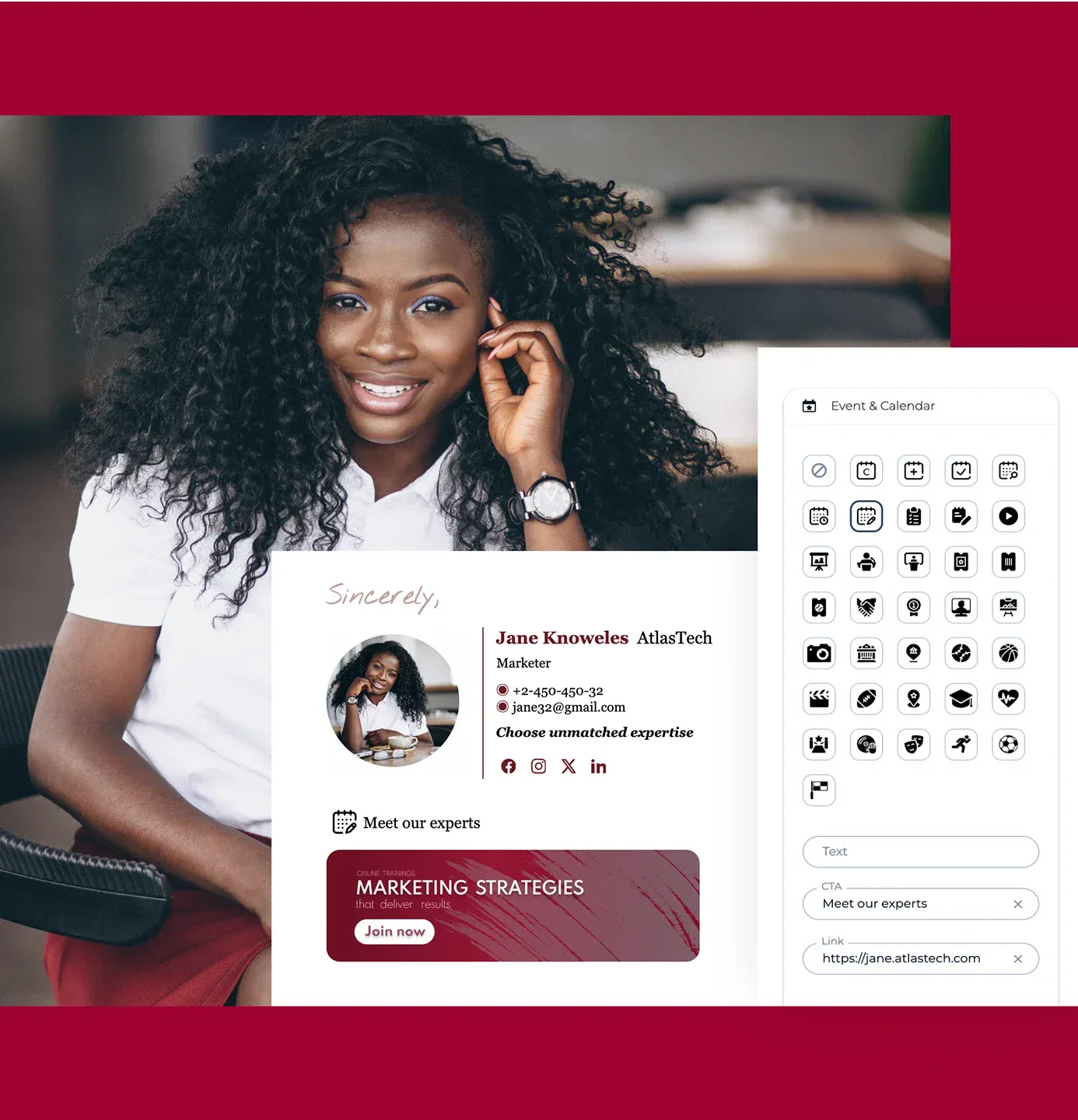 Personaliza fácilmente tu firma de correo