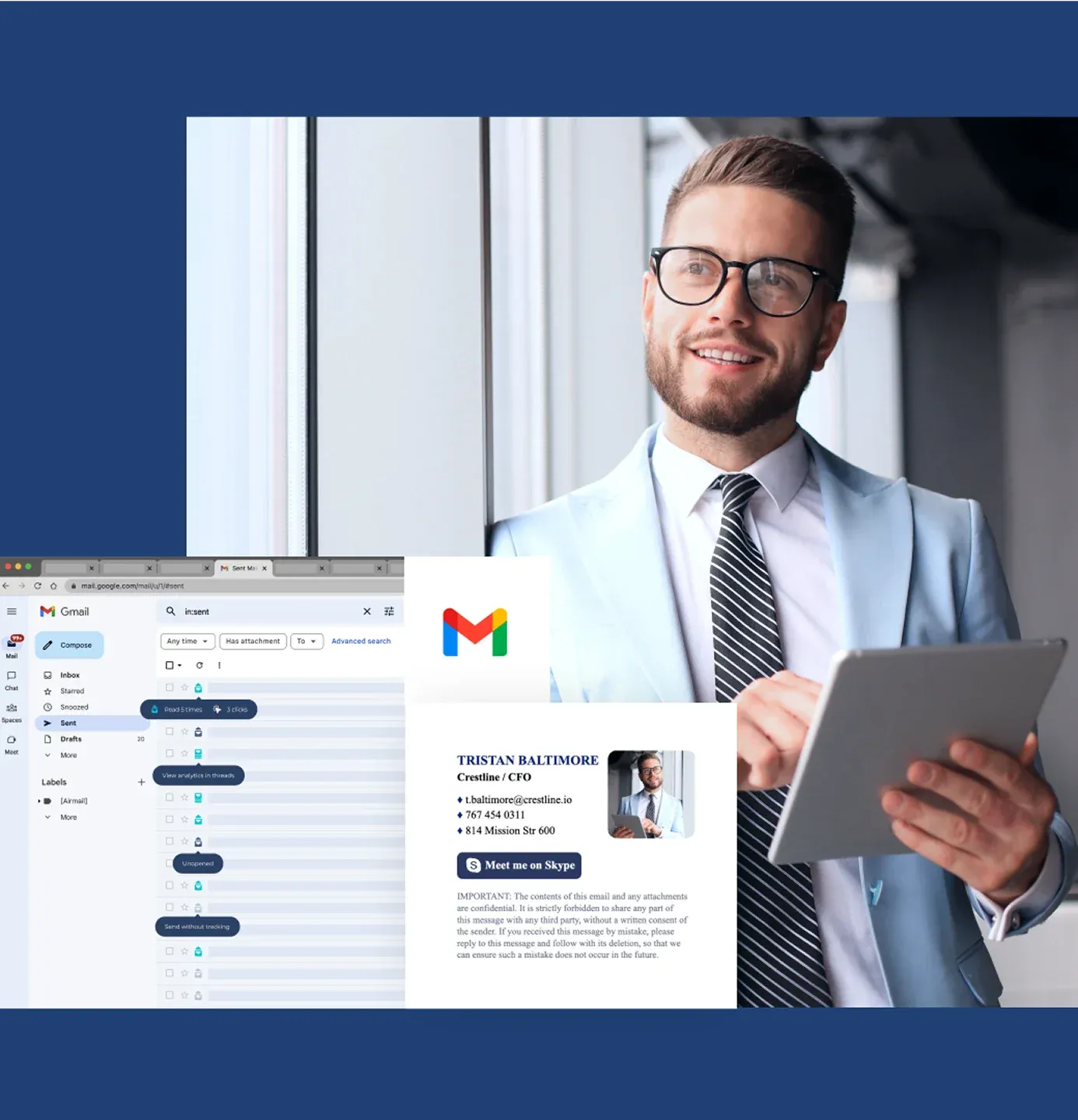Averigua quién abre tus mensajes y enlaces