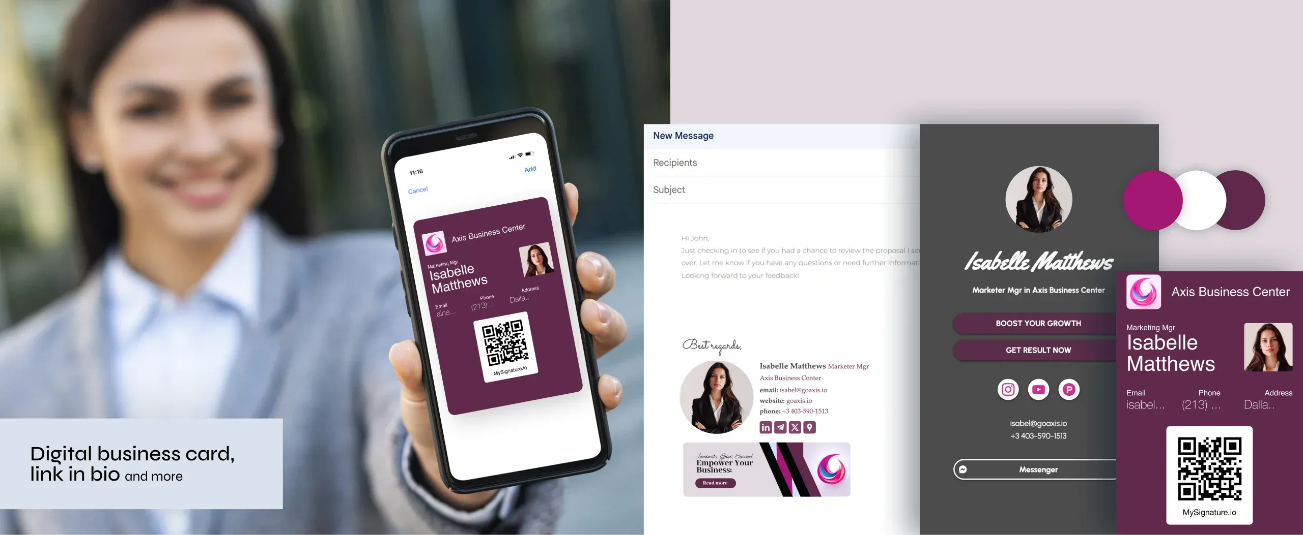 Mejora tu marca personal con un generador de firmas de correo intuitivo