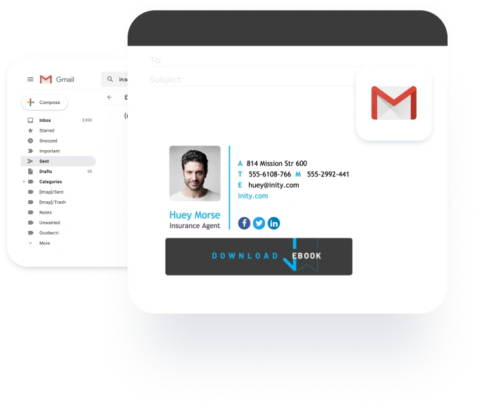 Firma de correo para Gmail: generador y plantillas
